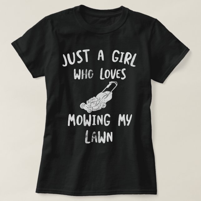 Camiseta Funny Hogar De Ducha De Césped Tractor De Césped S (Diseño del anverso)