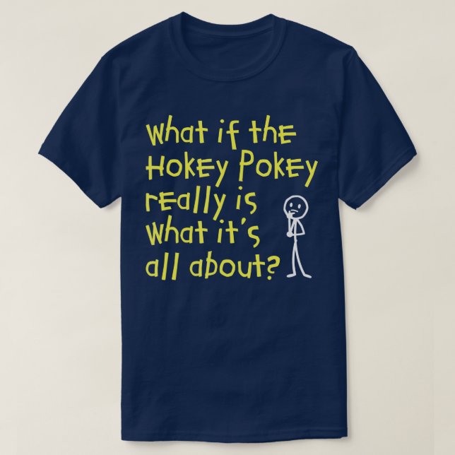 Camiseta Funny Hokey Pokey (Diseño del anverso)
