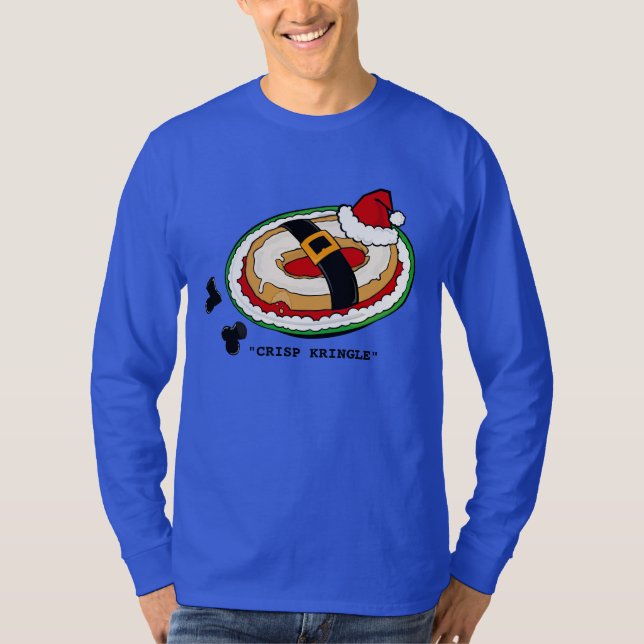 CAMISETA FUNNY HOLIDAY SANTA KRINGLE NAVIDADES T-SHIRT (Anverso)