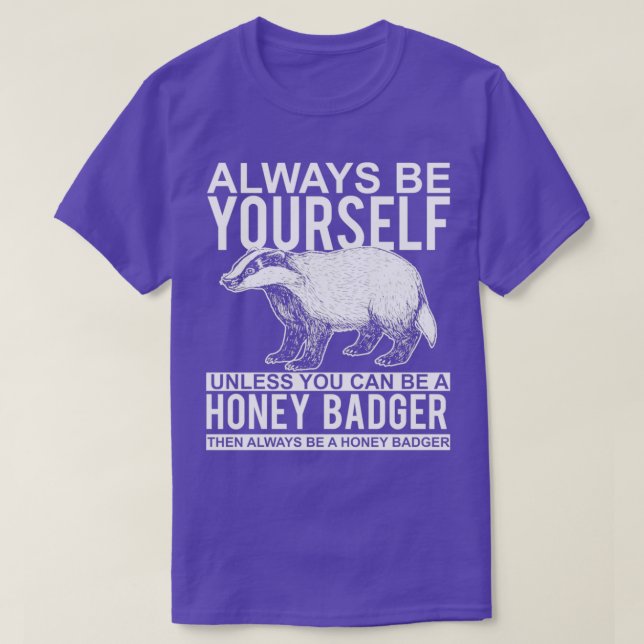 Camiseta Funny Honey Badger (Diseño del anverso)