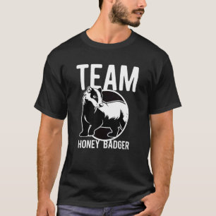 Camiseta Funny Honey Badger Courage Animal Guesswork Martín