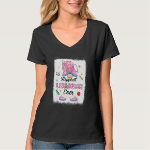 Camiseta Funny Hoppiest Library alguna vez puso a Gnome Bun