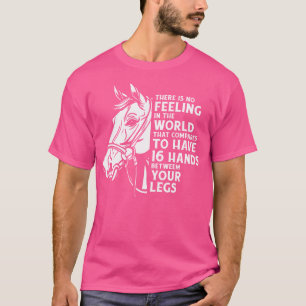 Camiseta Funny Horse Rider Horseback Horse Rige