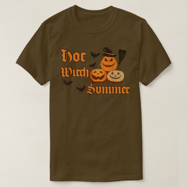 Camiseta Funny Hot Witch Summer Apparel 968 (Diseño del anverso)