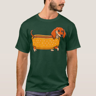 Camiseta Funny Hotdog Dachshund Cute Wiener Dog Lover