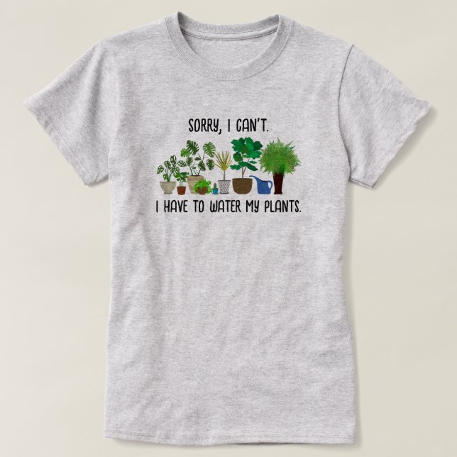Camiseta Funny Houseplant Lover T-Shirt (Diseño del anverso)