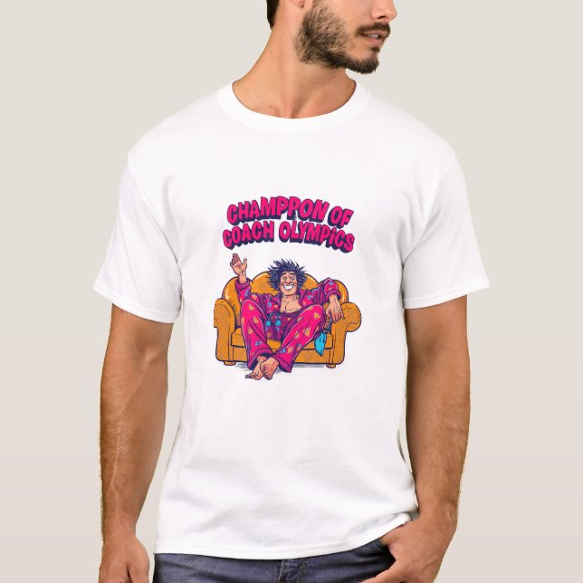 Camiseta Funny Humor Graphic T-Shirt (Anverso)