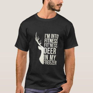 Camiseta Funny Hunter Dad me gusta el ciervo de fitness en