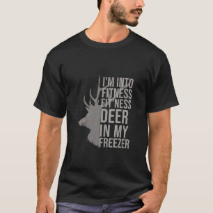 Camiseta Funny Hunter Dad me gusta el ciervo de fitness en