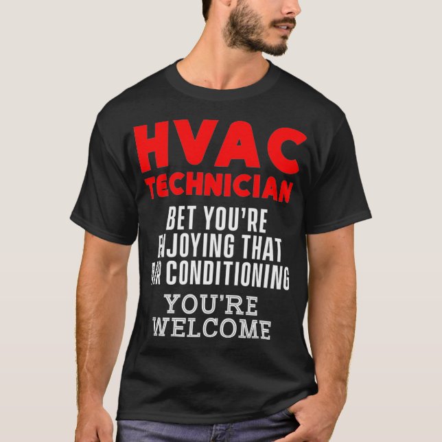 Camiseta Funny HVAC Tech Premium _14 (Anverso)