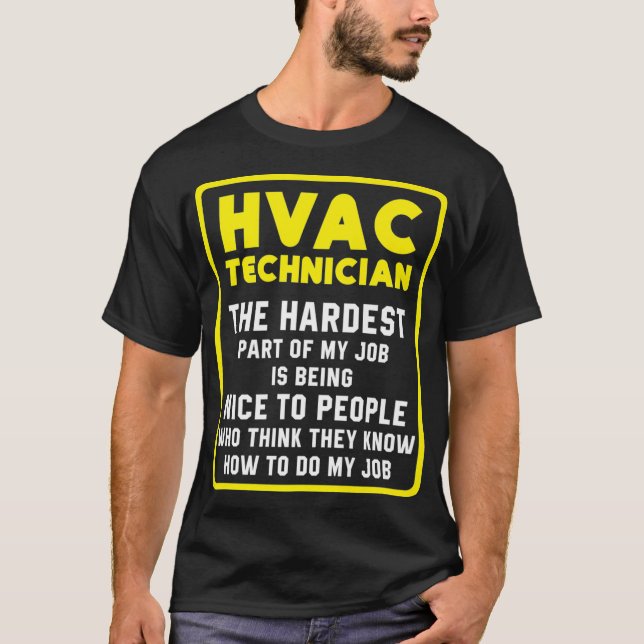 Camiseta Funny HVAC Tech Premium _34 (Anverso)