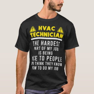 Camiseta Funny HVAC Tech Premium _55 de técnico de HVAC