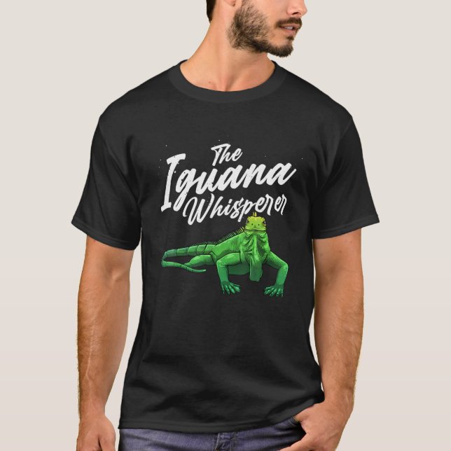 Camiseta Funny Iguana Design For Men Women Reptile Lover He (Anverso)