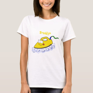 Camiseta Funny ilustracion de lavandería de hierro personal