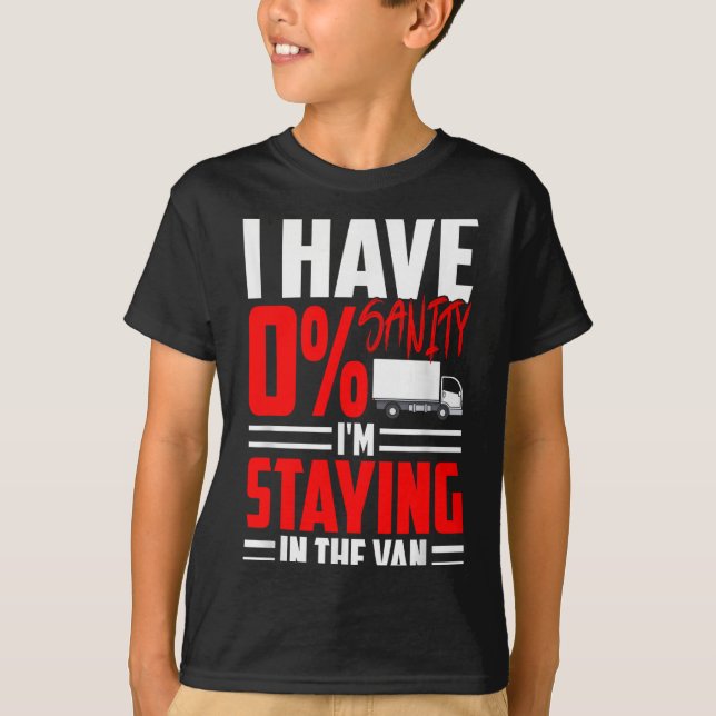 Camiseta Funny I'm Staying In Tha Van Phasmophobia Gamer Wo (Anverso)