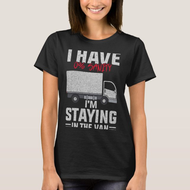 Camiseta Funny I'm Staying In Tha Van Phasmophobia Man Wome (Anverso)
