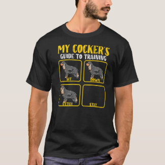 Camiseta Funny inglés cocker spaniel dog guide mo