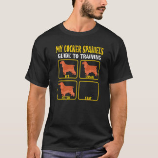 Camiseta Funny inglés cocker spaniel dog guide mo