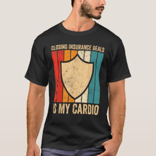 Camiseta Funny Insurance Agent Broker Cloker Insurance Dea