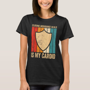 Camiseta Funny Insurance Agent Broker Cloker Insurance Dea