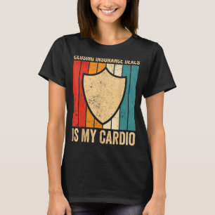 Camiseta Funny Insurance Agent Broker Cloker Insurance Dea