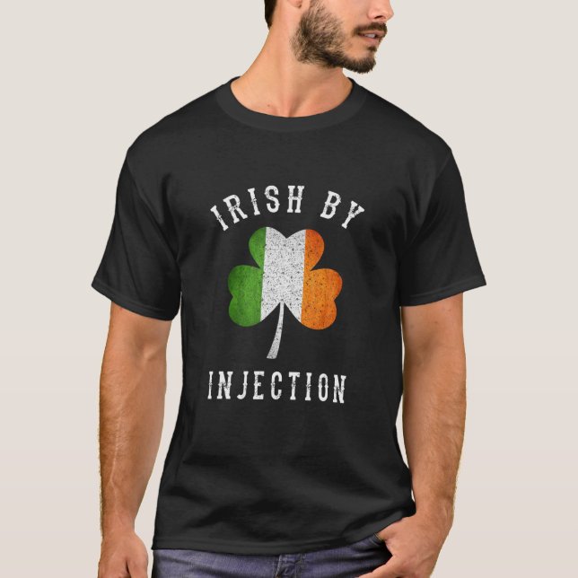 Camiseta FUNNY IRISH BY INJECTIONS SHIRT - St Patricks Day (Anverso)