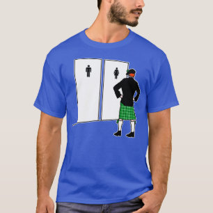Camiseta Funny Irish St Patricks Day Kilt Ireland Toilet