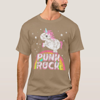 Camiseta Funny Irónico Guay Unicorn Punk Rock Tee Fest