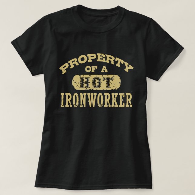 Camiseta Funny Ironworker (Diseño del anverso)