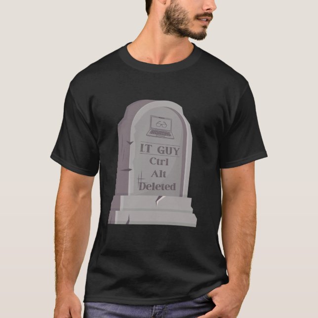 Camiseta Funny IT Tech Support Engineers Computer Geeky (Anverso)