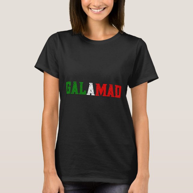 Camiseta Funny Italian American Food Slang Calamari Galamad (Anverso)