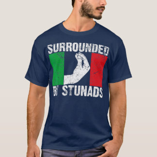 Camiseta Funny Italian Gift For Men Women Cool Surrounded B