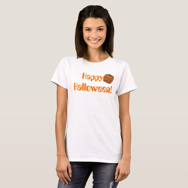 Camiseta Funny Jack Happy Halloween (Anverso completo)