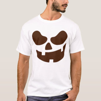 Camiseta Funny Jack-o'-Lantern Face Halloween T-Shirt