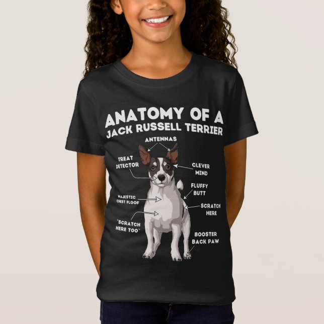 Camiseta Funny Jack Russell Terrier (Anverso)