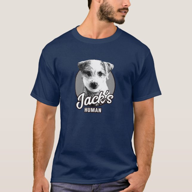 Camiseta Funny Jack's Human Cute Dog Lover's Pet (Anverso)