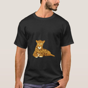 Camiseta Funny Jaguar Painting Pullover