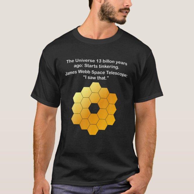 Camiseta Funny James Webb Elemento Del Telescopio Espacial  (Anverso)