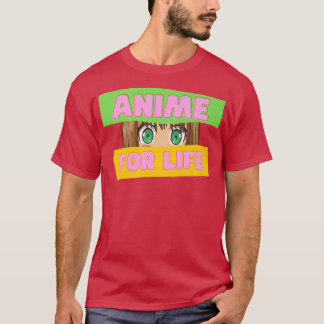 Camiseta Funny Japanese Anime Anime for Life Japan Cultur