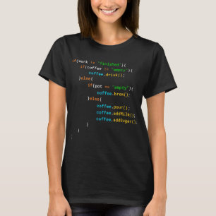 Camiseta Funny Java Programmer Coffee Coding Gift For Coder