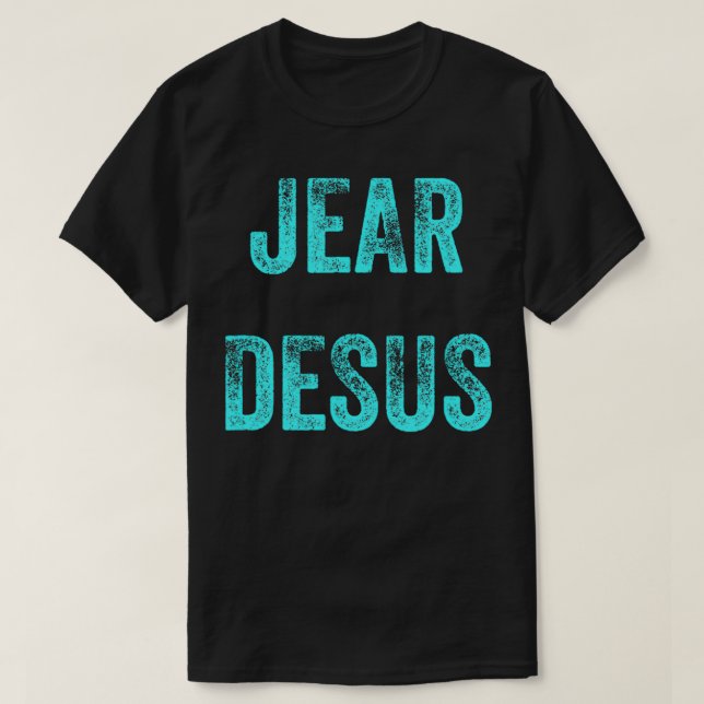 Camiseta Funny Jear Desus Online Farris Joke Meme Tik Humor (Diseño del anverso)