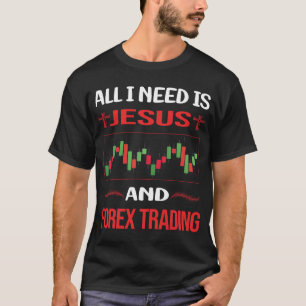 Camiseta Funny Jesus Forex Trader