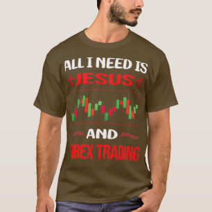 Camiseta Funny Jesus Forex Trader