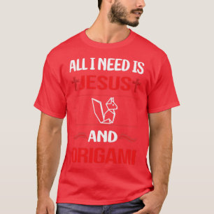 Camiseta Funny Jesus Origami 