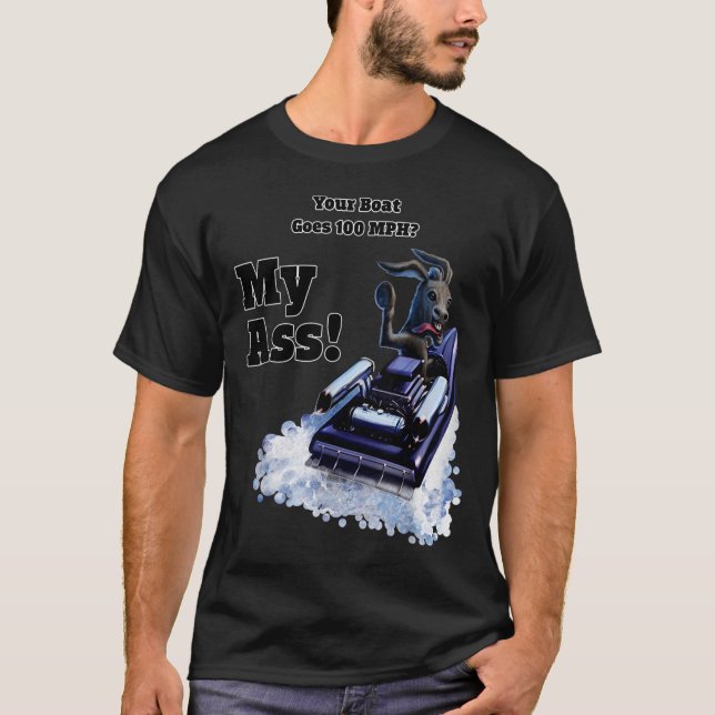 Camiseta Funny Jet o Power Boat (Anverso)