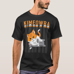 Camiseta Funny Jiu Jitsu Kimura Kimeowra Cat
