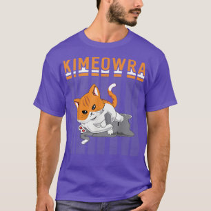 Camiseta Funny Jiu Jitsu Kimura Kimeowra Cat 290