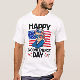 Camiseta Funny Joe Biden Happy Incontination Day Bandera Es