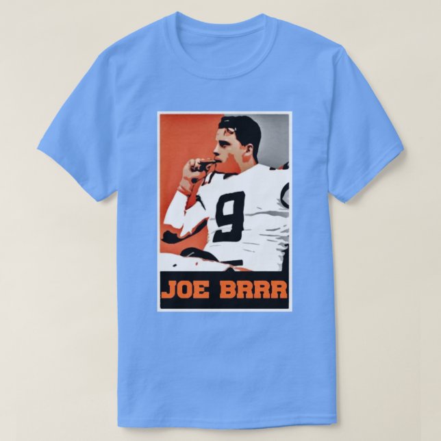 Camiseta Funny Joe Burrow Smoking (Diseño del anverso)