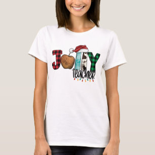 Camiseta Funny Jolly Teacher Navidades